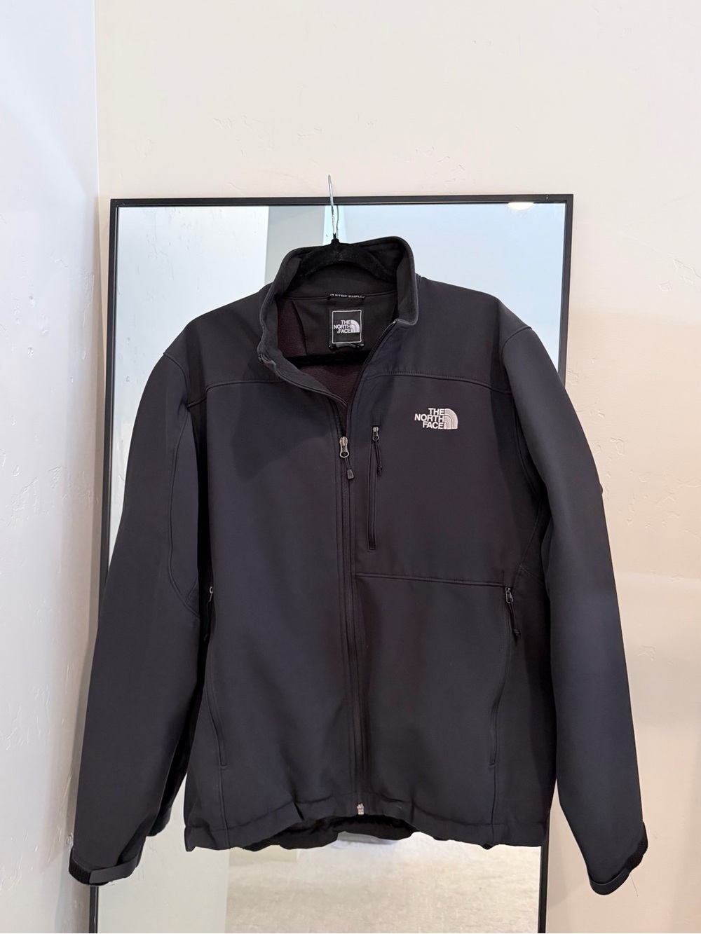 The North Face Men's Black Performance Jacket with Chest Zip